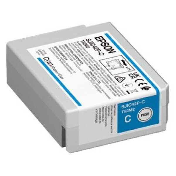 Epson - Printcartridge ColorWorks C4000 - SJIC42P-C (Cyaan)