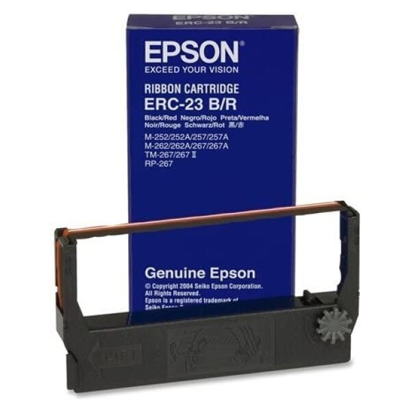 Epson - ERC23BR Zwart/ Rood Inktlint
