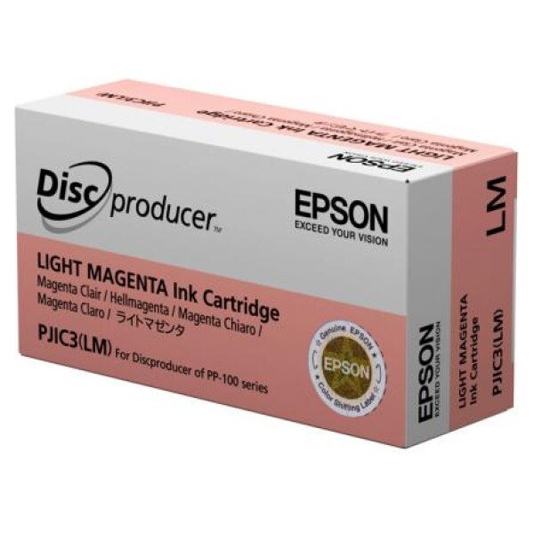 Epson - Printcartridge Discproducer PP100C- PJIC3(LM) (Licht Magenta)