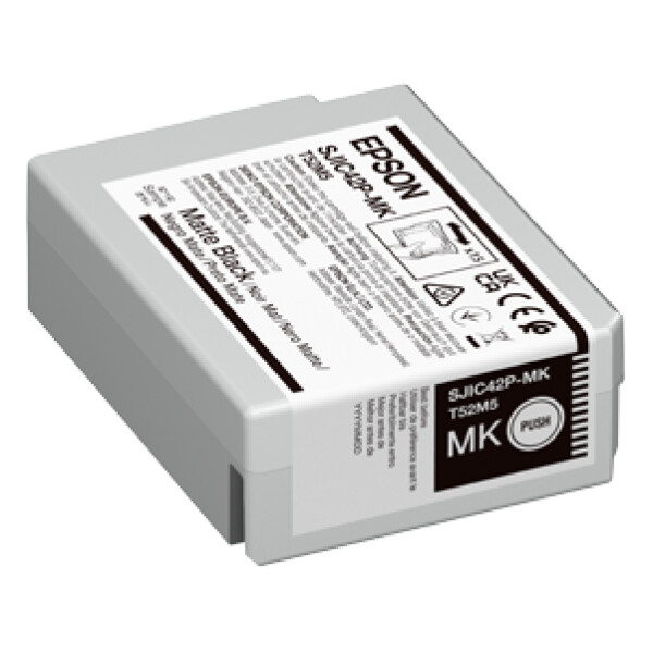 Epson - Printcartridge ColorWorks C4000 - SJIC42P-MK (Zwart Mat)