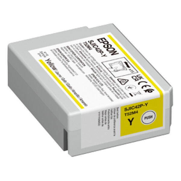 Epson - Printcartridge ColorWorks C4000 - SJIC42P-Y (Geel)