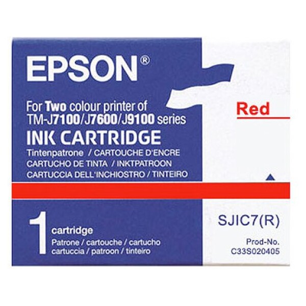 Epson – Printcartridge TM-J7100 - SJIC7(R) (Rood)
